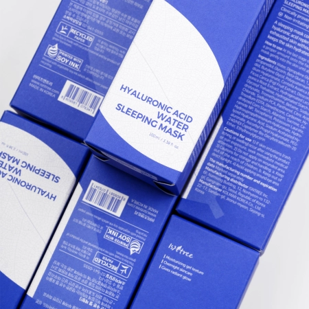 Isntree - Hyaluronic Acid Water Sleeping Mask - Зволожувальна нічна маска для обличчя з гіалуроновою кислотою - 100ml