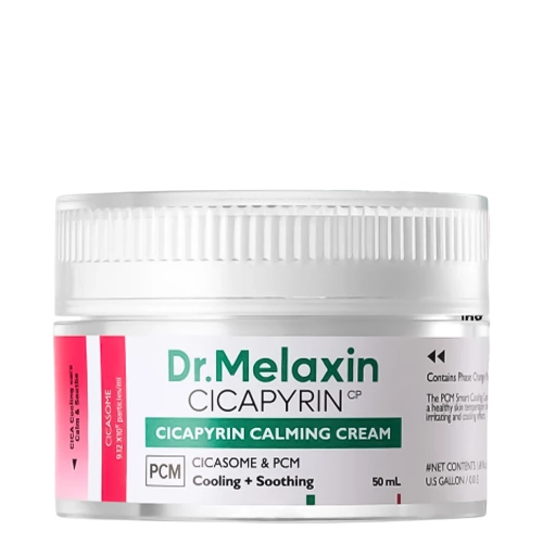 Dr.Melaxin - Cicapyrin Calming Cream - Заспокійливий крем для обличчя з охолоджувальним комплексом - 50ml