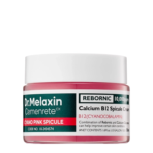 Dr.Melaxin - Cemenrete Cyano Pink Spicule Cream - Інтенсивно регенерувальний крем з мікроголками - 50ml