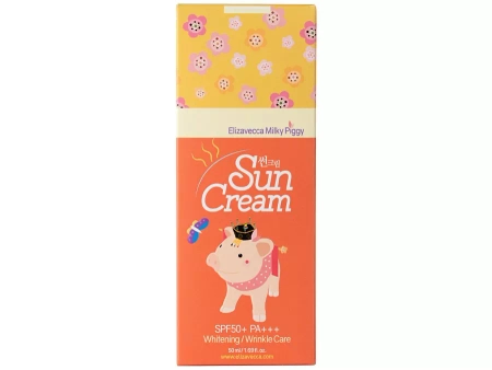 Elizavecca - Milky Piggy Sun Cream SPF 50+/PA+++ - Крем з сонцезахисним фільтром - 50ml