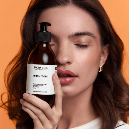 SkinTra - Wash It Off - Гель для вмивання обличчя з глюкозидами - 200ml