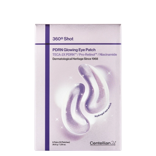 Centellian24 - 360º Shot PDRN Glowing Eye Patch - Патчи под глаза с PDRN - 6 пар
