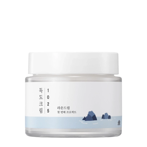 Round Lab - Увлажняющий крем с морской водой - 1025 Dokdo Cream - 80ml