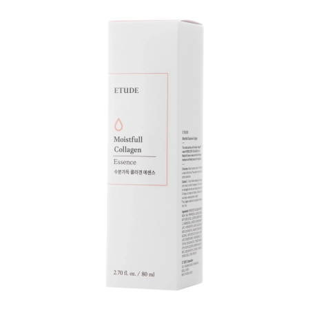 Etude House - Moistfull Collagen Essence - Легкая эссенция для лица с коллагеном - 80ml 