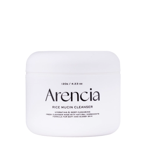 Arencia - Rice Mucin Cleanser - Осветляюще-увлажняющая паста для умывания лица - 120g