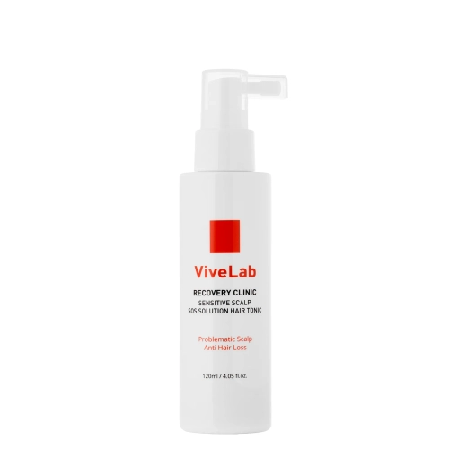ViveLab - Recovery Clinic Sensitive Scalp SOS Solution Hair Tonic - Регенерирующий и успокаивающий тоник для кожи головы - 120ml