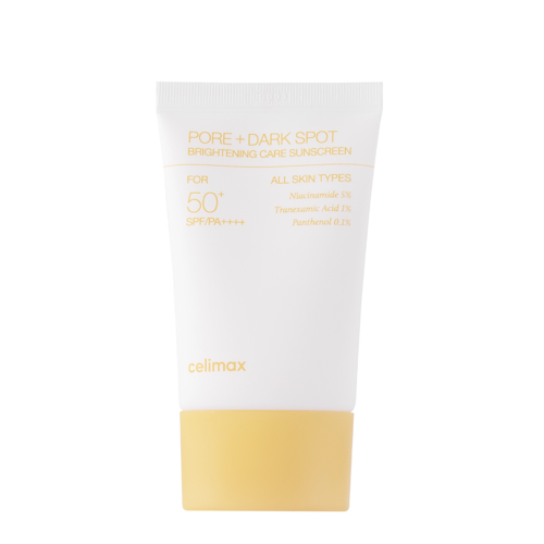 Celimax - Pore+Dark Spot Brightening Care Sunscreen - Осветляющий солнцезащитный крем - 50ml