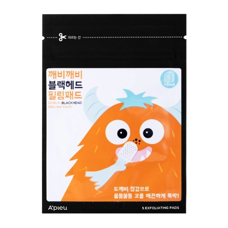 A'pieu - Goblin Blackhead Peeling Pad - Пилинг-пэды против черных точек - 9g