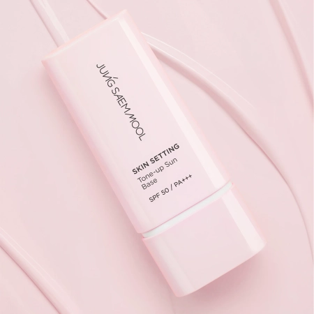 Jung Saem Mool - Skin Setting Tone-up Sun Base SPF50/PA+++ - Сонцезахисна база під макіяж - 40ml