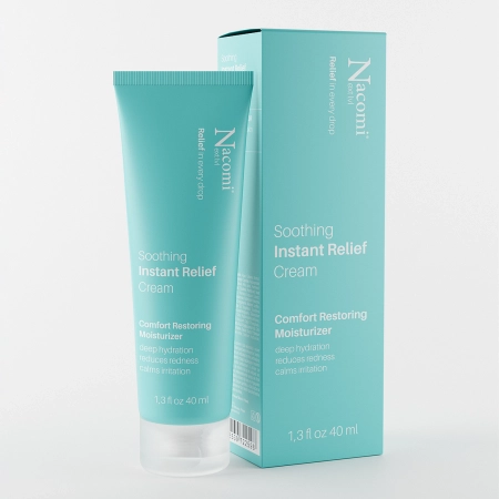 Nacomi - Instant Relief - Регенерувально-заспокійливий крем - 40ml