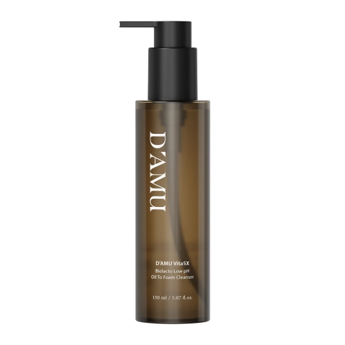 D’AMU - Vita5X BioLacto Mild Acidic Oil-to-Foam Cleanser - Масляная эмульсия для демакияжа и очищения лица - 150ml