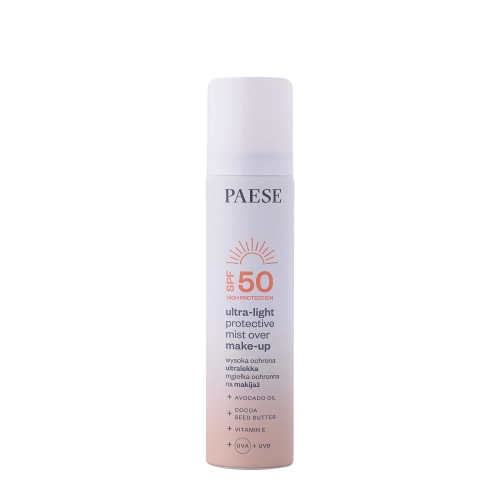 Paese - Ultra-Light Protective Mist Over Make-Up - Ультралегкий міст з SPF50 на макіяж - 75ml