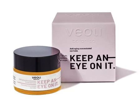 Veoli Botanica - Концентрированный бальзам для зоны вокруг глаз - Keep An Eye On It - Anti-Aging Concentrated Eye Balm - 15ml