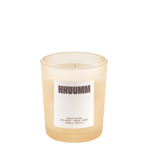 HHUUMM - Соевая свеча - Грейпфрут, Жасмин, Амбра, Ваниль, Пачули - 70g