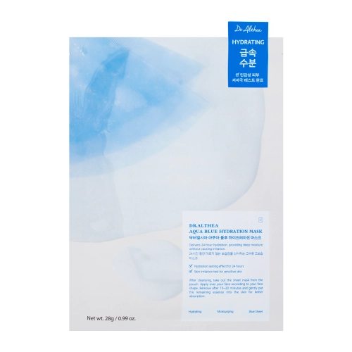 Dr. Althea - Aqua Blue Hydration Mask - Увлажняющая тканевая маска - 28g