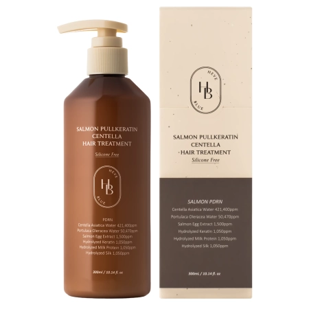 HEVEBLUE - Salmon PullKeratin Centella Hair Treatment - Регенерувальний кондиціонер для волосся - 300ml