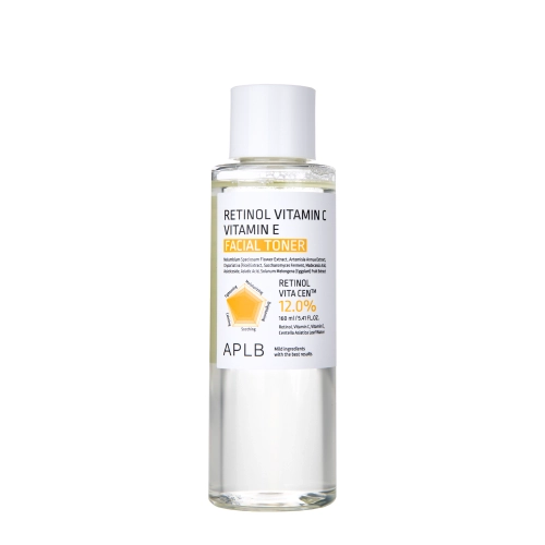 APLB - Retinol Vitamin C Vitamin E Facial Toner - Тонік для обличчя з ретинолом і вітамінами C та E - 160ml