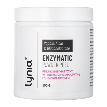 Lynia - Ензиматичний пілінг у порошку з папаїном, фіцином та глюконолактоном - 100g