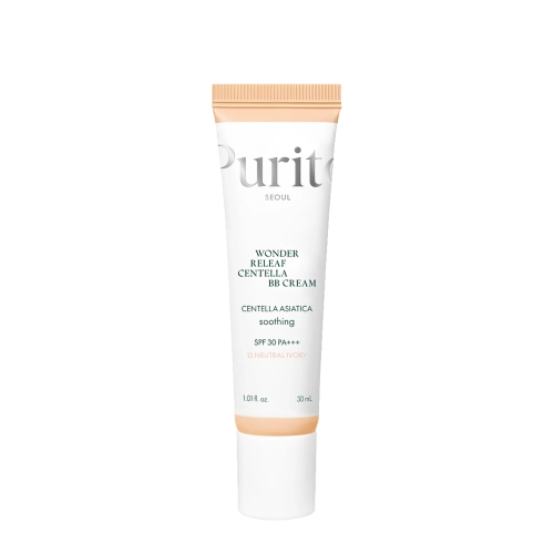 Purito Seoul - Wonder Releaf Centella BB Cream SPF 30 PA+++ - BB-крем з екстрактом центелли - #13 Neutral Ivory - 30ml