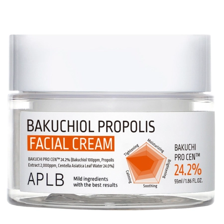 APLB - Bakuchiol Propolis Facial Cream - Зміцнювальний крем для обличчя - 55ml