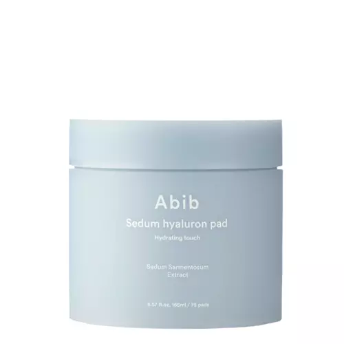 Abib - Зволожувальні диски для обличчя - Sedum Hyaluron Pad Hydrating Touch - 165ml/75 шт.