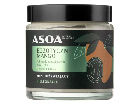 Asoa - Masło Do Ciała Egzotyczne Mango - Живильна олія для тіла - Екзотичне манго з олією ши - 120ml