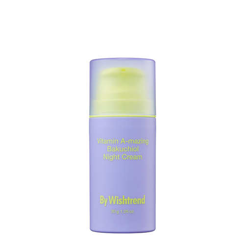 By Wishtrend - Vitamin A-mazing Bakuchiol Night Cream - Ночной крем для лица с витамином А и бакучиолом - 30ml