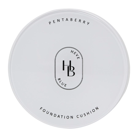 HEVEBLUE - Penta Berry Panthenol Repair Glow Foundation Cushion SPF 50+ PA++++ - Сяючий тональний кушон - 13 Ivory - 15g