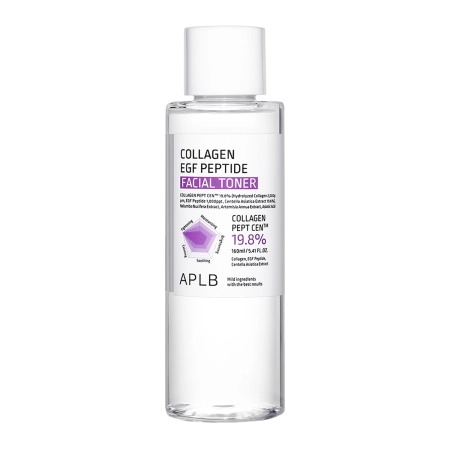 APLB - Collagen EGF Peptide Facial Toner - Зволожувально-зміцнювальний тонік для обличчя - 160ml