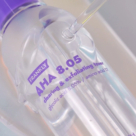 Frankly - AHA 8.05 Clearing & Exfoliating Toner - Отшелушивающий тоник с гликолевой кислотой 8,05% - 100ml