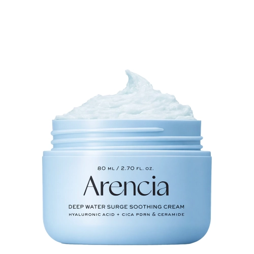 Arencia - Deep Water Surge Soothing Cream - Интенсивно увлажняющий и успокаивающий крем для лица - 110ml