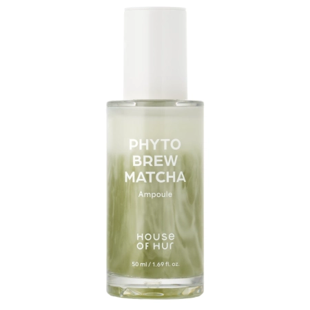 House of Hur - Phyto Brew Matcha Ampoule - Зволожувальна ампула для сяйва шкіри - 50ml