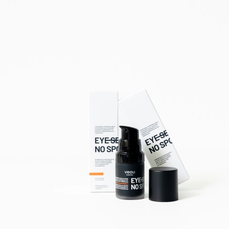 Veoli Botanica - Eye See No Spots - Освітлювально-зволожувальна сироватка з відбілювальним пептидом проти темних кіл під очима - 15ml