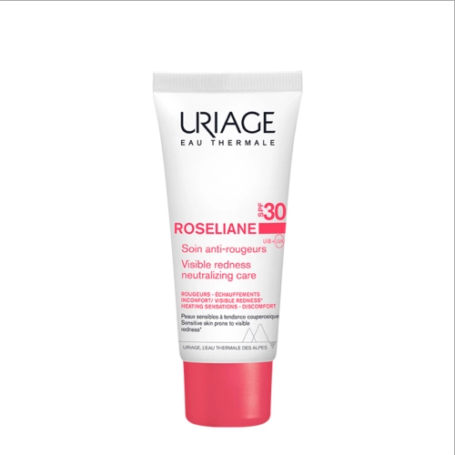 Uriage - Roseliane Crème SPF30 - Солнцезащитный крем против покраснений - 40ml