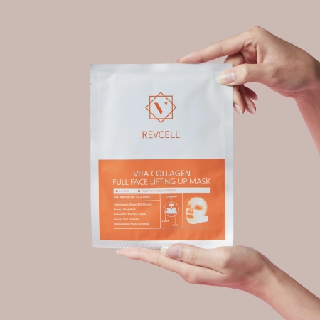 REVCELL - Vita Collagen Full Face Lifting Up Mask - Ліфтингова тканинна маска - 1шт/19g