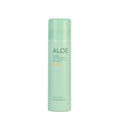 Holika Holika - Aloe Ice Cooling Sun Spray SPF50/PA++++ - Охолоджуючий сонцезахисний спрей - 100ml