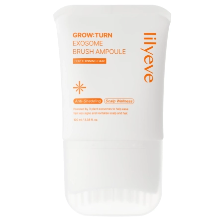 lilyeve - Grow:Turn Exosome Brush Ampoule - Зміцнювальна ампула для волосся і шкіри голови - 100ml