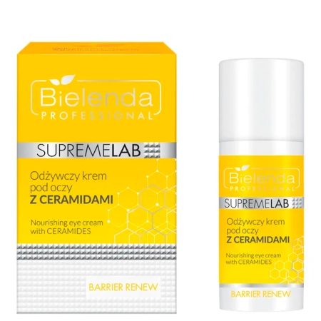 Bielenda Professional - Питательный крем для кожи под глазами с церамидами - Supremelab Barrier Renew - 15ml