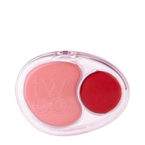 Fwee - Mellow Dual Blusher - Подвійні рум'яна для обличчя - RD01 Follow Me - 7,2g