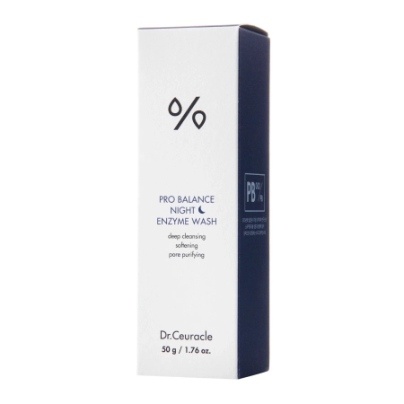 Dr.Ceuracle - Pro Balance Night Enzyme Wash - Энзимная пудра для очищения лица - 50g