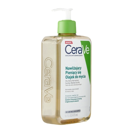 CeraVe - Hydrating Foaming Oil Cleanser - Зволожувальна олія для очищення обличчя і тіла - 473ml