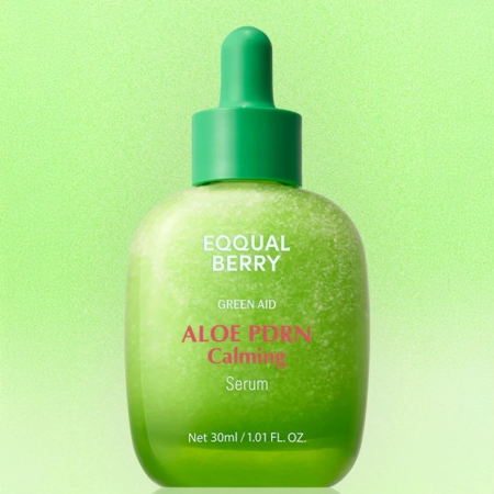 EQQUALBERRY - Aloe PDRN Calming Serum - Заспокійлива сироватка з рослинним PDRN - 30ml