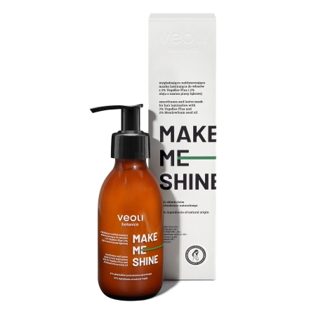 Veoli Botanica - Make Me Shine - Ламінувальна маска для розгладження та блиску волосся - 140ml