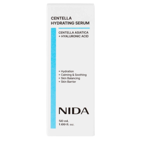 NIDA - Centella Hydrating Serum - Зволожувальна та заспокійлива сироватка для обличчя - 50ml