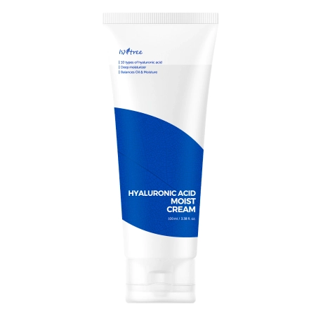 Isntree - Hyaluronic Acid Moist Cream - Зволожувальний крем для обличчя з гіалуроновою кислотою - 100ml