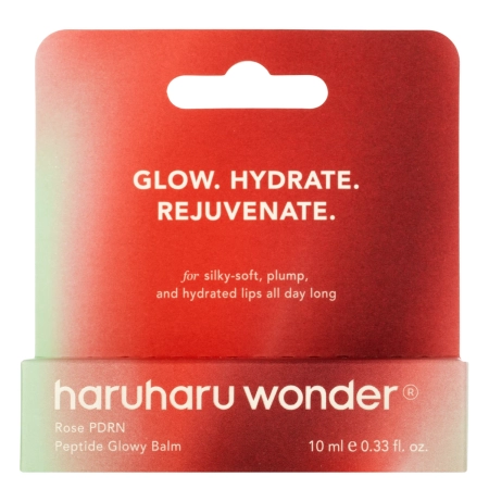 Haruharu Wonder - Rose PDRN Peptide Glowy Balm - Увлажняющий бальзам для губ - 10ml