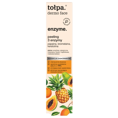 Tołpa - Разглаживающий энзимный пилинг для лица - Dermo Face Enzyme - 40ml