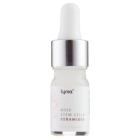 Lynia - Ампула для обличчя з церамідами та стовбуровими клітинами - Pro - Rose Stem Cells Ceramides - 5ml
