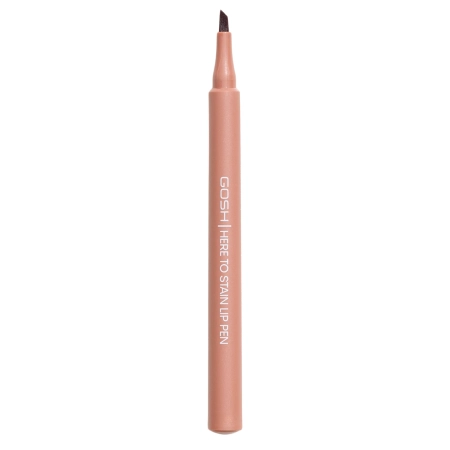 GOSH - Here To Stain Lip Pen - Стойкий карандаш-фломастер для контура губ - 004 Mocha Stain - 1ml