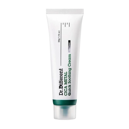 Dr.Different - Metal Quick Soothing Cream - Легкий успокаивающий крем для лица - 50g